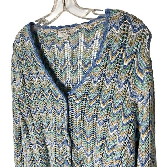 Derek Lam Open Knit Flare Sleeve Top - Picture 3 of 9